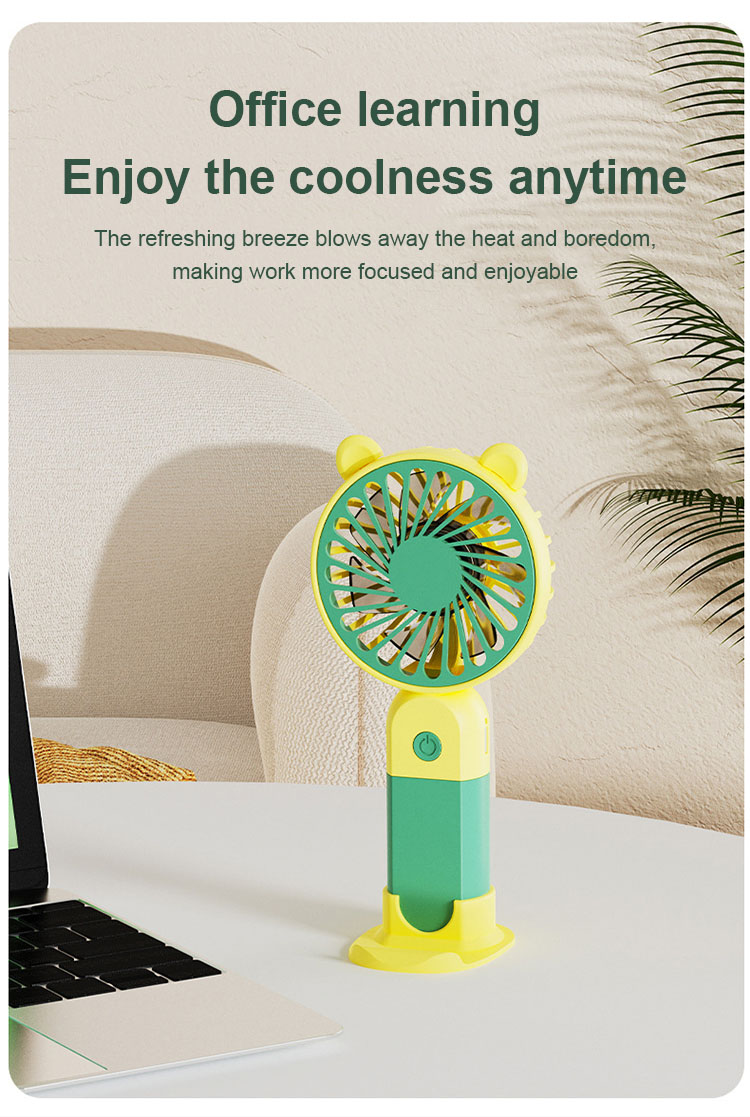 Handheld Fan,Y19 Portable Fan, Air Cooling Desktop Fan Y19, Rechargeable Fan, Mini Fan with Base, Y19 Small Fan, Y19 Pocket Fan, Mini Fans Y19